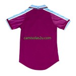 Camisolas de futebol West Ham United 1999-2001 Retro Equipamento Principal Manga Curta